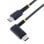 Cable USB-C 30 cm StarTech.com Ángulo Recto 60W PD 3A USB 2.0