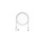 Cable USB-C a USB-C Compulocks 0,6 m USB 2.0 Blanco