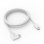 Cable USB-C a USB-C Compulocks 0,6 m USB 2.0 Blanco