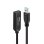 Cable USB Lindy 43376 10 m USB A a USB C 3.2 Gen 1 5 Gbit/s Negro