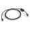 Cable Universal USB A a B Zebra 2,25 m Negro
