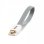 Cable USB Ziron ZR201 0,2 m USB A a Micro-USB A Gris