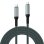 Kabel USB4 Ewent EC1071 1 m USB-C nach USB-C 40 Gbit/s Schwarz