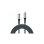 Kabel USB4 Ewent EC1071 1 m USB-C nach USB-C 40 Gbit/s Schwarz