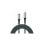Cable USB4 Ewent 2 m USB-C à USB-C 40 Gbit/s Noir