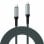 Cable USB4 Ewent 2 m USB-C à USB-C 40 Gbit/s Noir