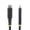 Cable de Carga USB-C Trenzado 2m StarTech.com 60W 3A PD USB 2.0 Negro
