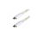 Cable de Carga USB-C StarTech.com 30 cm 60W 3A PD Trenzado Blanco