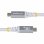 Cable USB4 StarTech.com 3m USB-C Certificado USB-IF 20Gbps 4K120 DP1.4