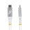 Cable USB4 StarTech.com 50 cm Certificado USB-IF USB-C 80Gbps 240W PD blindado