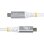 Cable USB4 StarTech.com 50 cm Certificado USB-IF USB-C 80Gbps 240W PD blindado