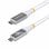 Cable USB4 StarTech.com 50 cm Certificado USB-IF USB-C 80Gbps 240W PD blindado
