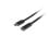 Cable USB-C a USB-C Lanberg 0,5 m Negro USB 3.2 Gen 1 5 Gbit/s