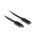 Cable USB-C a USB-C Lanberg 0,5 m Negro USB 3.2 Gen 1 5 Gbit/s