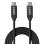Cable USB-C à USB-C Lindy 36975 0,5 m USB 3.2 Gen 2x2 20 Gbit/s Noir