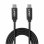 Cable USB-C à USB-C Lindy 36975 0,5 m USB 3.2 Gen 2x2 20 Gbit/s Noir