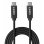 Cable USB-C à USB-C Lindy 36975 0,5 m USB 3.2 Gen 2x2 20 Gbit/s Noir