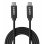 Cable USB-C à USB-C Lindy 36975 0,5 m USB 3.2 Gen 2x2 20 Gbit/s Noir
