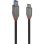 USB-C- zu USB-B-Kabel 3.2 Gen 1 3 m Lindy Anthra Line Schwarz