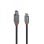 USB-C- zu USB-B-Kabel 3.2 Gen 1 3 m Lindy Anthra Line Schwarz