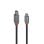 USB-C- zu USB-B-Kabel 3.2 Gen 1 3 m Lindy Anthra Line Schwarz