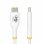 Cable de Charge USB-C StarTech.com 4m 240W PD 3.1 USB 2.0 Blanc