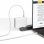 Cable de Charge USB-C StarTech.com 4m 240W PD 3.1 USB 2.0 Blanc