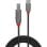 Kabel USB C nach USB B Lindy 3 m USB 2.0 Schwarz