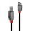 Kabel USB C nach USB B Lindy 3 m USB 2.0 Schwarz