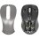 Ratón Yenkee YMS 2010SR Inalámbrico USB 2,4 GHz Bluetooth 3200 DPI Gris Recargable