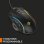 Ratón NOVA Gaming Virgo GM315 Cable RGB 12800 DPI 11 Botones Negro