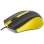 Ratón Yenkee YMS 1015YW USB 1000 DPI Cable Amarillo Antitranspiración