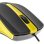 Ratón Yenkee YMS 1015YW USB 1000 DPI Cable Amarillo Antitranspiración