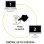 Port Designs Pure 910009 Mouse Bluetooth 3200 DPI Grigio Ricaricabile