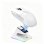 Ratón Genérica Ultraligero Sensor Avanzado Recargable Blanco Base Magnética