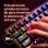 Teclado HyperX Origins 2 65 mecánico compacto con switches lineales y RGB