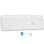 Teclado Bluestork KB BT MAC V2 inalámbrico Bluetooth AZERTY recargable USB-C blanco