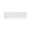 Teclado Bluestork KB BT MAC V2 inalámbrico Bluetooth AZERTY recargable USB-C blanco
