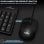Teclado Bluestork Media Office membrana AZERTY con ratón óptico 1600 DPI USB