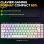 Tastiera The G-lab Keyz Titan 65% compatta gaming RGB switches rossi FR (azerty)