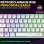Tastiera The G-lab Keyz Titan 65% compatta gaming RGB switches rossi FR (azerty)