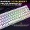 Tastiera The G-lab Keyz Titan 65% compatta gaming RGB switches rossi FR (azerty)
