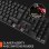 Tastatur NOVA gaming Hercule Azerty 104 Tasten RGB mit 12 Animationen
