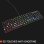 Tastatur NOVA gaming Hercule Azerty 104 Tasten RGB mit 12 Animationen
