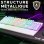 Tastatur The G-lab Keyz Rubidium mechanisch Gaming RGB Outemu Red Azerty 105 Tasten