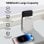 Powerbank Magnética Klack 10000mAh Com Cabos Integrados Ecrã LED