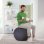 Zitbal Leitz Ergo Grijs 55 cm voor Houding en Beweging