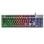Tastatur Mars Gaming MK220FR Hybrid Membran mit FRGB Rainbow und Halo Beleuchtung