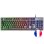 Tastatur Mars Gaming MK220FR Hybrid Membran mit FRGB Rainbow und Halo Beleuchtung