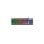 Tastatur Mars Gaming MK220FR Hybrid Membran mit FRGB Rainbow und Halo Beleuchtung